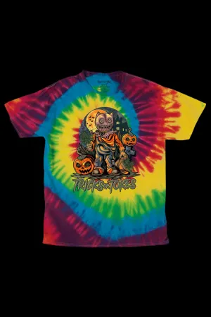 StonerDays Trick or Tokes Rainbow Tie-Dye T-Shirt
