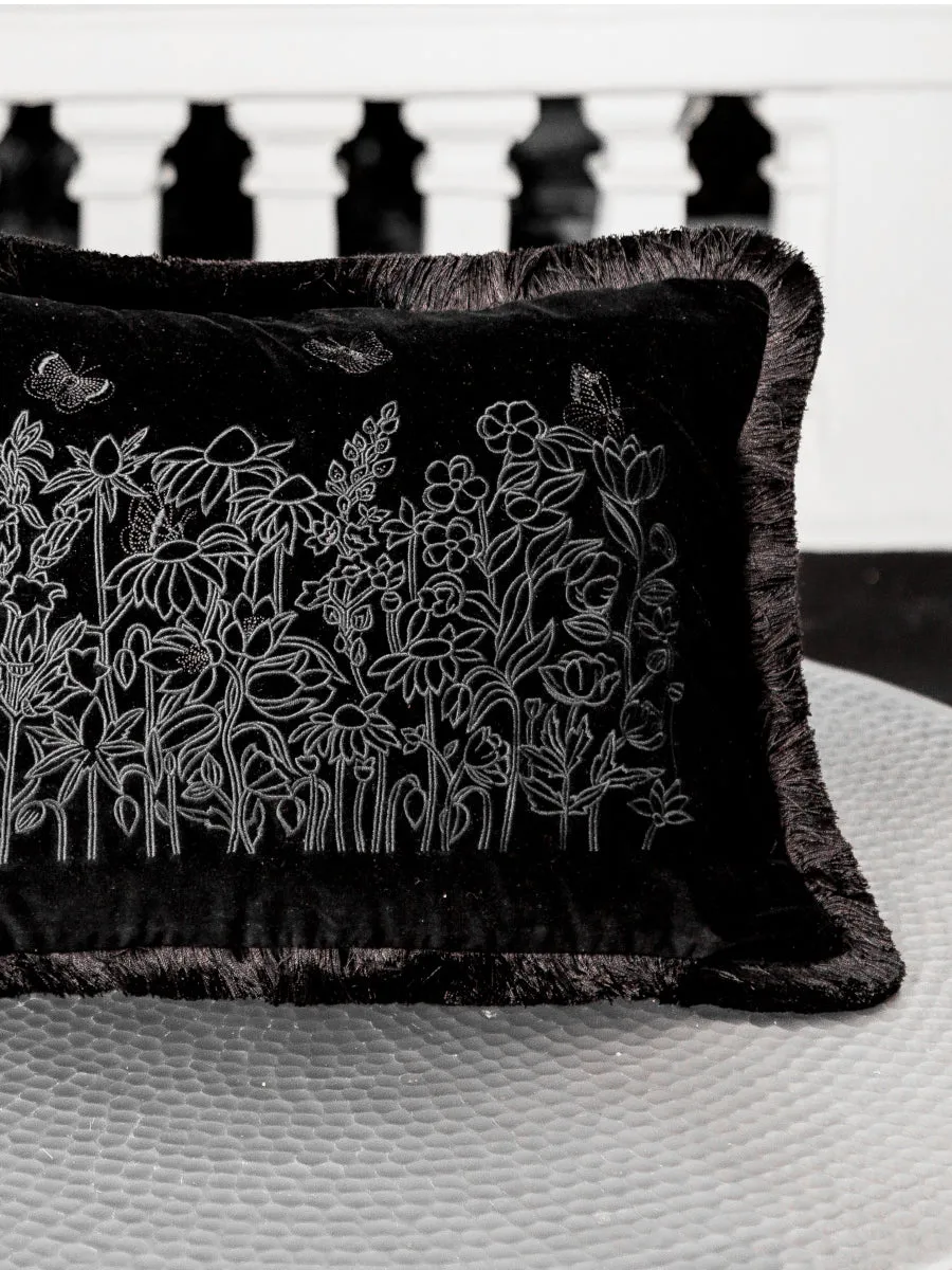 Sweet Vista Embroidered Cushion