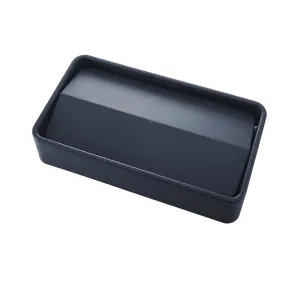 Trust® Commercial Slim Bin Swing Lid Grey