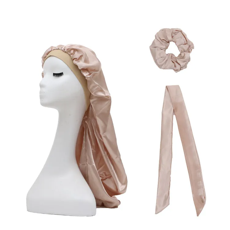 Versatile Polyester Sleep Hat Set