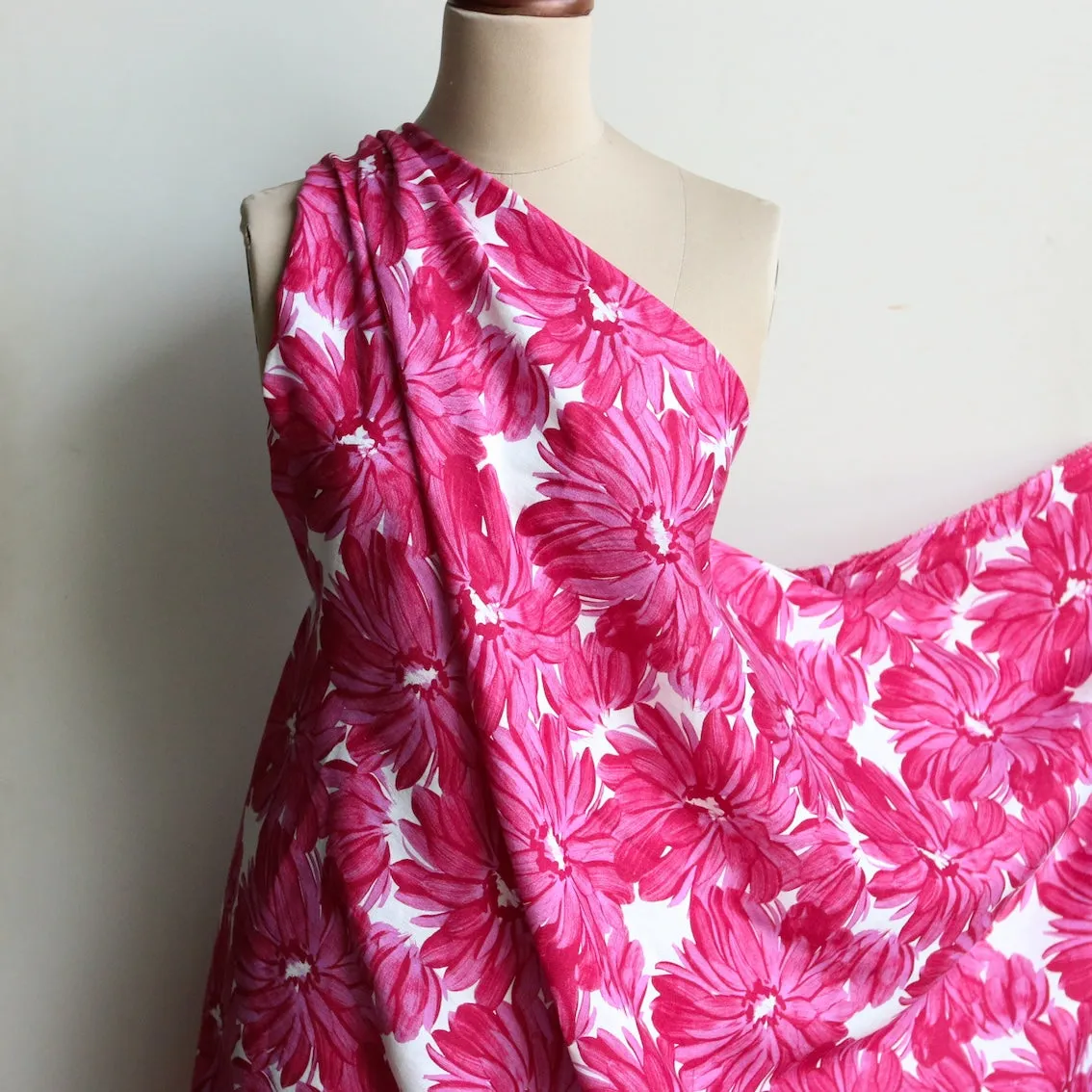 Vista Rosa Printed Linen