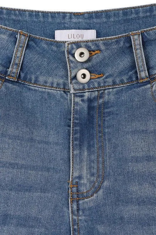 Womens Blue Denim Shorts S-Xl