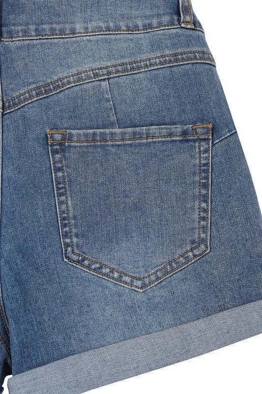 Womens Blue Denim Shorts S-Xl